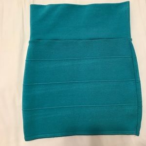 Aqua skirt
